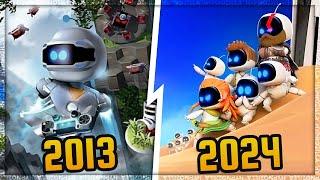 The Evolution of Astro Bot Games [2013-2024]