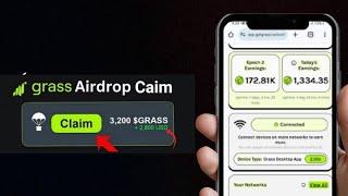 راهنمای آسان برای اتصال کیف پول خود برای برداشت Grass Airdrop