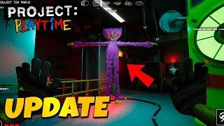 New Gameplay For Huggy Wuggy In PROJECT: PLAYTIME