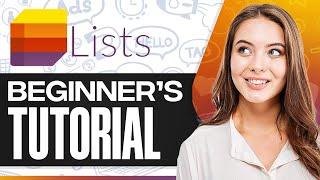 Microsoft Lists Tutorial: How To Use Microsoft Lists For Beginners