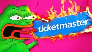 Ticketmaster ist so unfassbar räudig