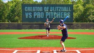 Can the Creator of Blitzball Hit Pro Blitzball Pitchers?