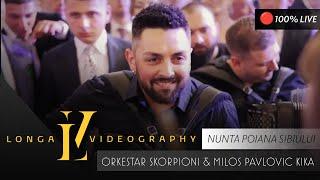 Orkestar Skorpioni & Milos Pavlovic KIKA  Live Nunta Poiana Sibiului - Andreea & Ghita Dioane2023