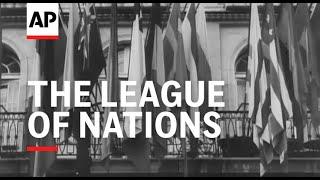 The League of Nations  - 1920 | Movietone Moment | 15 November 2024