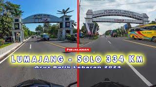 LUMAJANG - SOLO Arus Mudik Lebaran 2024: Perjalanan 334 Km