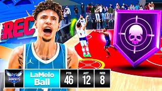 This LAMELO BALL BUILD is a MENACE has REC PLAYERS CRYING in 2K25! BEST GUARD BUILD 2K25