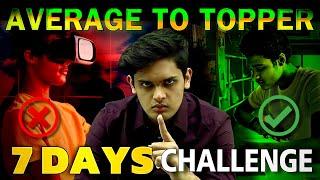 Average to Topper in Next 7 Days| Secret Tips of Every Topper| Prashant Kirad