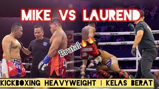 Full Detik detik Laurend KO in Mike Babayo | Kickboxing Heavyweight | ByonCombat Vol 3