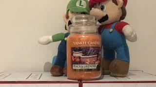 Yankee Candle Review: Peach & Lavender  (LIMITED EDITION AND RETIRED)