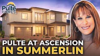 ASCENSION Homes Tour: Caprock New Homes in Ascension By Pulte Homes REVEALED! | Las Vegas NV Living