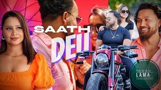 Saath Deu || Pawan Lama Ft. Suresh Goley || Manoj Lakandri || Binita Sapkota Official Music Video