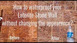 Laterite Brick Wall Waterproofing | UniPro® Waterproofing