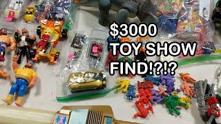 $3000 Toy Show Find - Live Vintage Toy Hunting