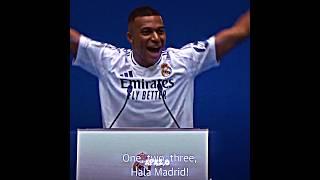 Hala Madrid⭐ #mbappe #viral #rmd #4k