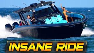 CAPTAIN PUSHES THE LIMITS AT DANGEROUS INLET !! HAULOVER INLET BOATS | BOAT ZONE