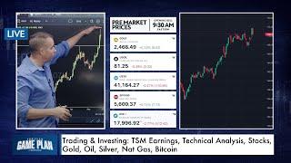 Trading & Investing: TSM Earnings, Technical Analysis, Stocks, Gold, Oil, Silver, Nat Gas, Bitcoin