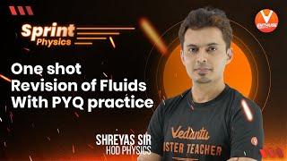 Fluids Class JEE Physics One Shot Revision With PYQ Practice - L9| JEE 2023 | V JEE Enthuse English