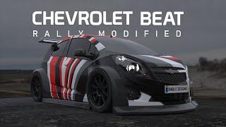 Chevrolet Beat Rally Edition | Rallycar | 20sec Time lapse | Bimble Designs