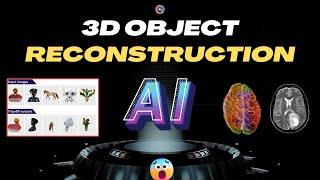 2D to 3D Object Reconstruction using Open Source AI