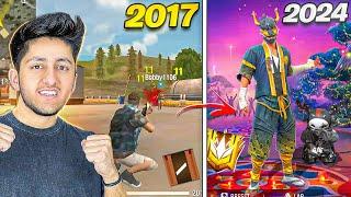 I GOT MY 2018 ID BACK IN 2024  SEARCHING 5-6 YEAR OLD FREE FIRE ID AND ADDING THEM - FREE FIRE