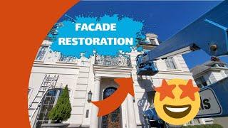 LIMESTONE & SLATE RESIDENTIAL FACADE AND ROOFTOP CLEANING & RESTORATION | STONE GUYS NY | MARBLE NYC