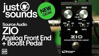 Just Sounds: Source Audio ZIO Analog Front End + Boost Guitar Pedal