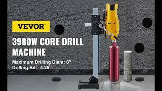 Happybuy 8 Inch/205MM Diamond Core Drilling Machine : Features Highlight