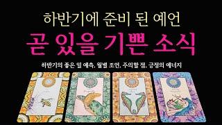 [타로] 하반기 예언 곧 있을 기쁜 소식