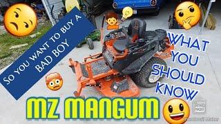 Bad Boy Mz Mangum 54 review #badboy #mower #fails #problems #good #bad #review #kohler #725 #mow