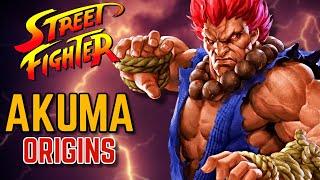 Akuma Origins - This Heartless Ultra-Powerful Street Fighter Whose Mere Presence Terrified People