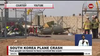 South Korea plane crash: 167 people killed at the Muan International Airport