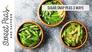 How To Cook Sugar Snap Peas (3 ways!)