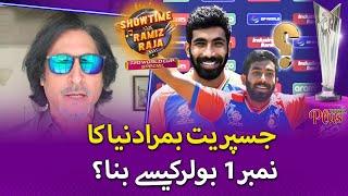 Jasprit Bumrah No.1 Bowler | T20 World Cup 24 Final | Showtime With RamizRaja |T20 World Cup Special