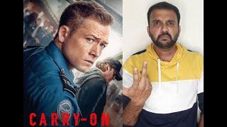 Carry-On Movie Review | Taron Egerton, Jason Bateman | Jaume Collet-Serra | Netflix | KaKis Talkies