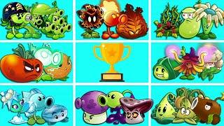 Tournament 8 Best Team Plants - Who Will Win? - PvZ 2 Team Plant Vs Team Plant