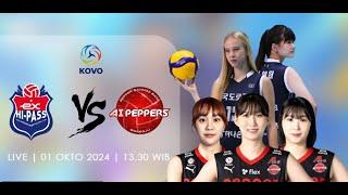  LIVE HI Pass VS AI Peppers - KOVO CUP 2024