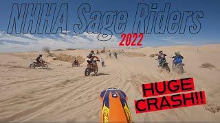 Dirtbike Desert Race - GoPro 10 - HUGE CRASH!!