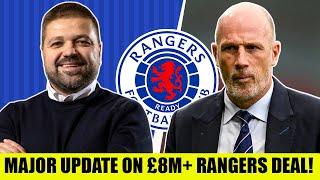 BIG Rangers Transfer News As MAJOR Update On ‘£8m+  Rangers Deal’!'