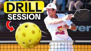 Pro Pickleball Training Session with Zane Navratil