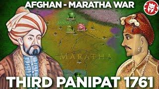 Battle of Panipat 1761 - Durrani-Maratha War DOCUMENTARY