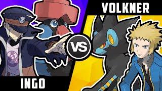 Pokémon Battle: Ingo VS Gym Leader Volkner