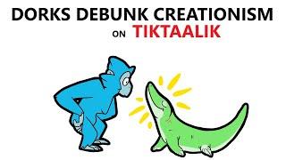 Dorks Debunking Creationism to Clean your House to (Tiktaalik)