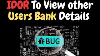 IDOR To Download Other Users Sensitive  Docs, Attachment & Bank Statement |#bugbounty #cybersecurity