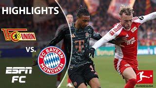 DOWN TO THE WIRE  Union Berlin vs. Bayern Munich | Bundesliga Highlights | ESPN FC