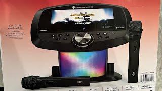 Singing Machine Premium WiFi Karaoke System with 10.1" Touchscreen Display from Costco