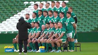 Ireland train at the Aviva Stadium ahead of Autumn Nations Series match against Fiji