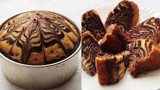 1 Egg Marble Cake In Blender | Without Oven | No Oven,No Beater Marble Cake Recipe Without Oven !