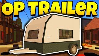 I Used The New Camper Trailer In Dusty Trip