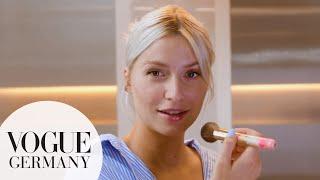 Lena Gercke zeigt uns ihre schnelle Alltags-Routine in der Schwangerschaft | Beauty Secrets | VOGUE