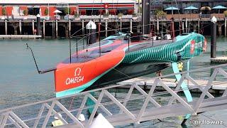 Emirates Team New Zealand has first outing of new AC75 -2024